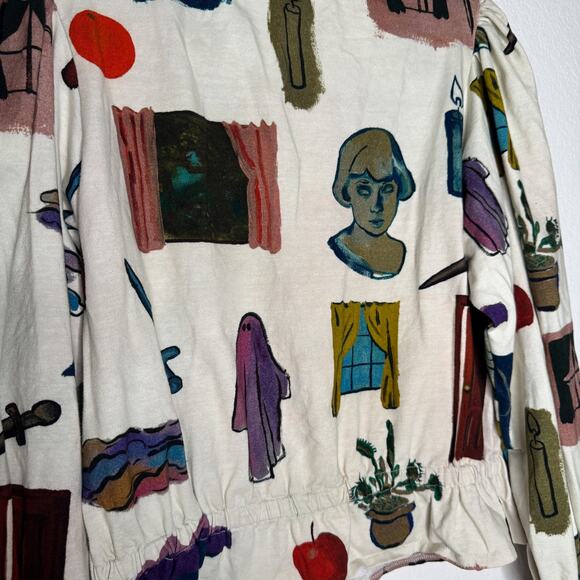 Samantha Pleet Cloud Shirt in Dreaming Print - Picture 10 of 13